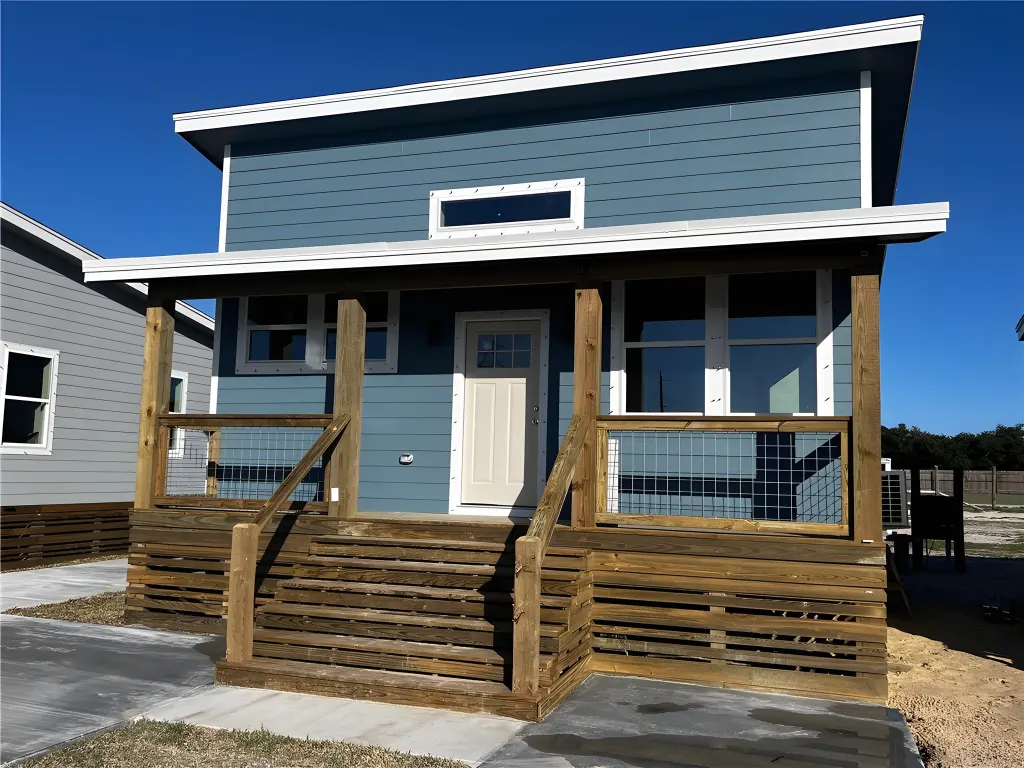 Outside, As built